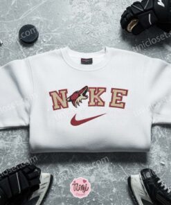 Arizona Coyotes Embroidered Shirt, NHL Sports Embroidered Hoodie, Best Fandom Gift 1 Arizona Coyotes Embroidered Shirt, NHL Sports Embroidered Hoodie, Best Fandom Gift