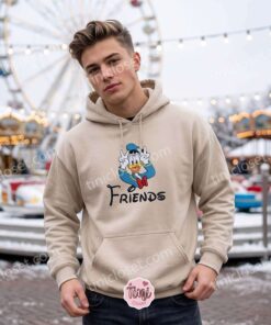 Best Friend Donald Embroidered Shirt, Disney Characters Embroidered Shirt, Best Gift Ideas (2)