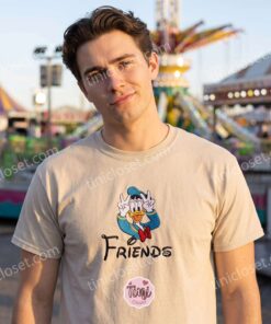 Best Friend Donald Embroidered Shirt, Disney Characters Embroidered Shirt, Best Gift Ideas (3)