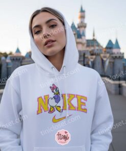 Daisy Duck Embroidered Sweatshirt, T Shirt & Hoodie (1)