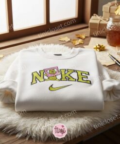 Winnie The Pooh Heart Paper Embroidered Sweater, Valentine’s Day Embroidered Crewneck, Best Holiday Gift Ideas