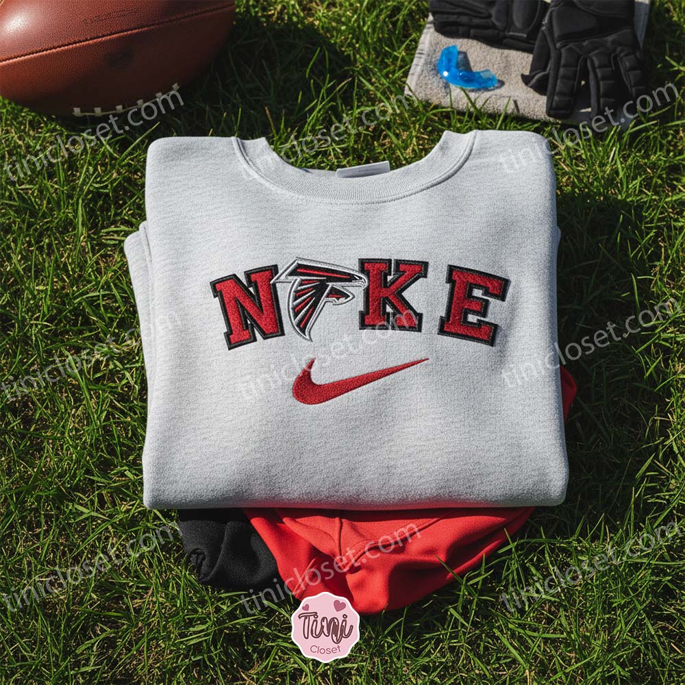 Atlanta Falcons Embroidered Shirt, NFL Sports Embroidered Hoodie, Best Gift Idea Atlanta Falcons Embroidered Shirt, NFL Sports Embroidered Hoodie, Best Gift Idea