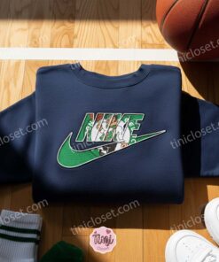 Boston Celtics Embroidered Shirt, NBA Sports Embroidered Hoodie, Best Fandom Gift 1 Boston Celtics Embroidered Shirt, NBA Sports Embroidered Hoodie, Best Fandom Gift