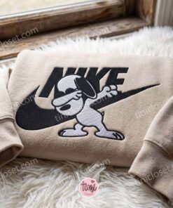 Snoopy Dabbing Embroidered Shirt, The Peanuts Cartoon Embroidered Hoodie, Best Gift Idea for Family 3 Snoopy Dabbing Embroidered Shirt, The Peanuts Cartoon Embroidered Hoodie, Best Gift Idea for Family (4)