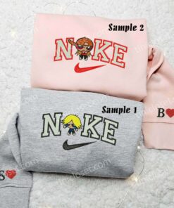 Boomer and Brick The Rowdyruff Boys Embroidered Shirts, Cartoon Embroidered Sweatshirts, Couple Embroidered Hoodies 2 Boomer and Brick The Rowdyruff Boys Embroidered Shirts 3