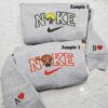 Boomer and Brick The Rowdyruff Boys Embroidered Shirts, Cartoon Embroidered Sweatshirts, Couple Embroidered Hoodies