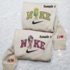 Cherry Jam and Lemon Meringue Embroidered Shirts, Disney Characters Embroidered Sweatshirts, Couple Embroidered Hoodies