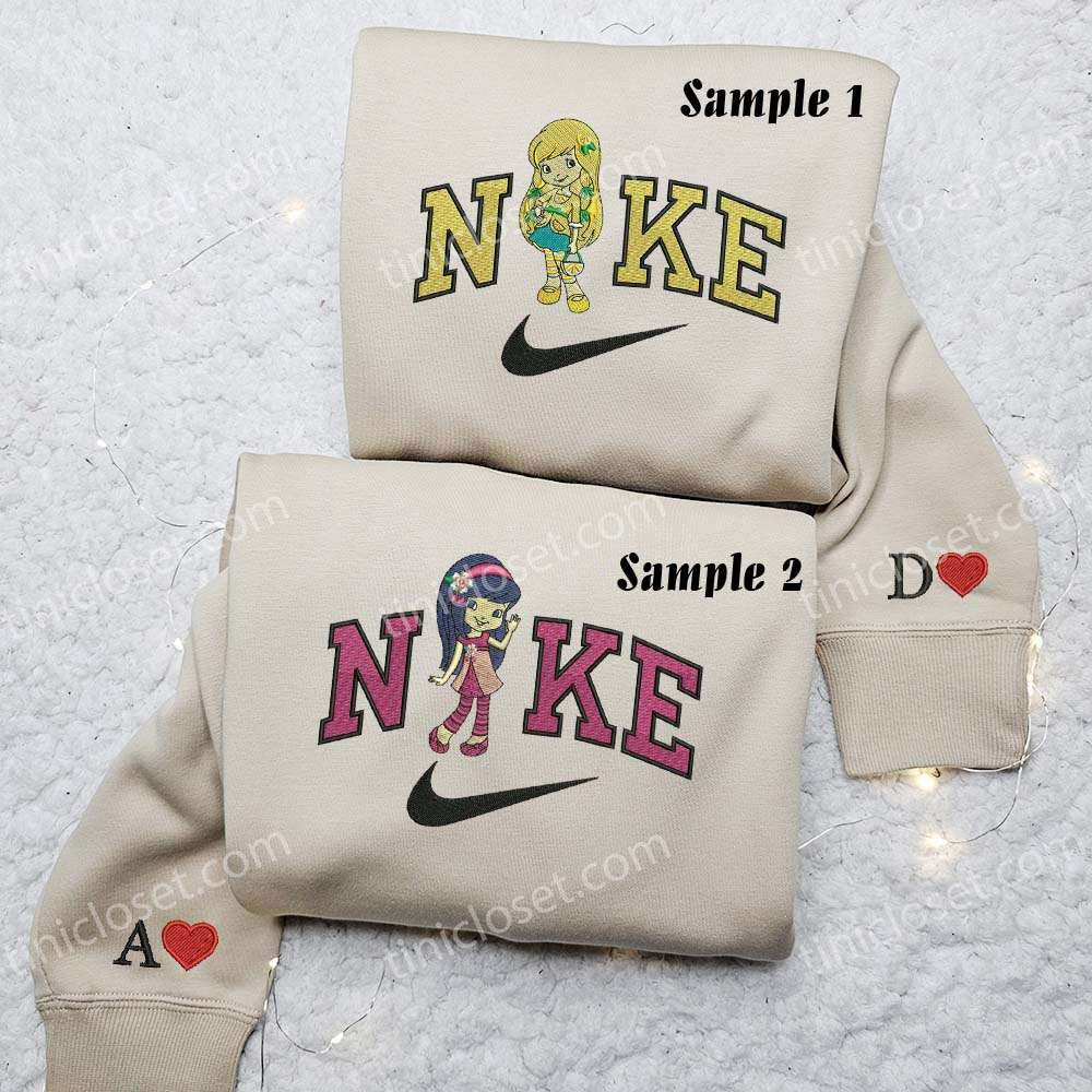 Cherry Jam and Lemon Meringue Embroidered Shirts, Disney Characters Embroidered Sweatshirts, Couple Embroidered Hoodies Cherry Jam and Lemon Meringue Embroidered Shirts, Disney Characters Embroidered Sweatshirts, Couple Embroidered Hoodies