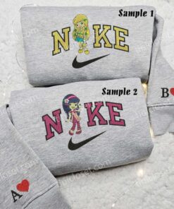 Cherry Jam and Lemon Meringue Embroidered Shirts, Disney Characters Embroidered Sweatshirts, Couple Embroidered Hoodies 3 Cherry Jam and Lemon Meringue Embroidered Shirts 3