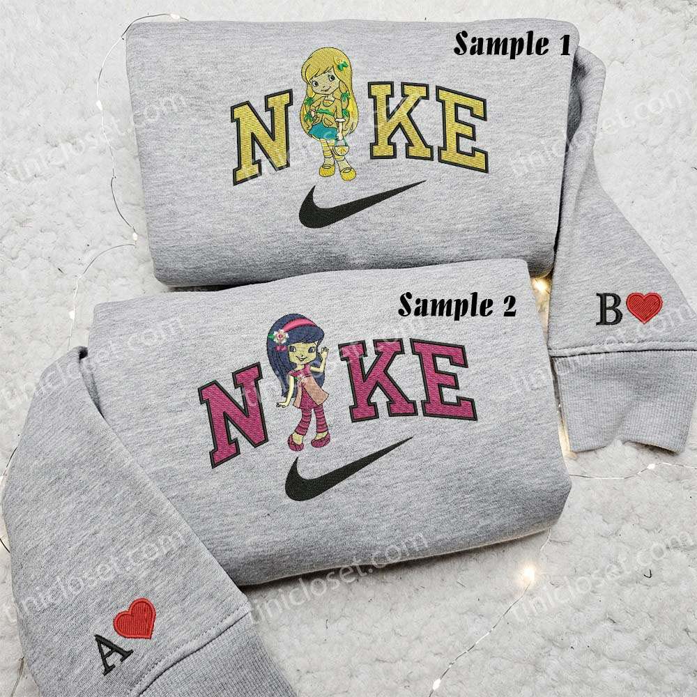 Cherry Jam and Lemon Meringue Embroidered Shirts, Disney Characters Embroidered Sweatshirts, Couple Embroidered Hoodies Cherry Jam and Lemon Meringue Embroidered Shirts, Disney Characters Embroidered Sweatshirts, Couple Embroidered Hoodies
