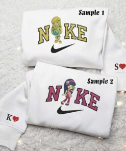 Cherry Jam and Lemon Meringue Embroidered Shirts, Disney Characters Embroidered Sweatshirts, Couple Embroidered Hoodies 2 Cherry Jam and Lemon Meringue Embroidered Shirts 2