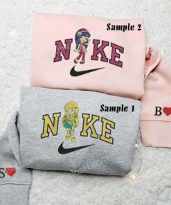 Cherry Jam and Lemon Meringue Embroidered Shirts, Disney Characters Embroidered Sweatshirts, Couple Embroidered Hoodies 1 Cherry Jam and Lemon Meringue Embroidered Shirts 1