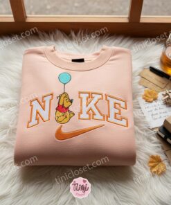 Winnie The Pooh Embroidered Shirt, Disney Characters Embroidered Hoodie, Cartoon Embroidered Sweatshirt 2 Winnie The Pooh Embroidered Shirt, Disney Characters Embroidered Hoodie, Cartoon Embroidered Sweatshirt (2)