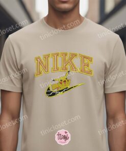 Electric Pikachu Embroidered Crewneck, Custom Pokemon Embroidery, Anime Sportswear, Unisex Top (3)