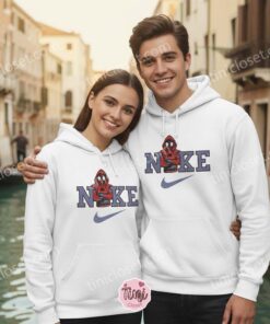 Cool Spider Man Drip Embroidered Sweatshirt, Custom Sporty Spidey Swoosh Tee, Tom Tobey Andrew Trio Shirt (1)