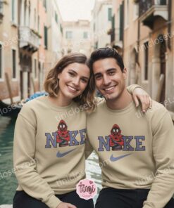 Cool Spider Man Drip Embroidered Sweatshirt, Custom Sporty Spidey Swoosh Tee, Tom Tobey Andrew Trio Shirt (2)