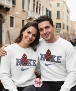 Cool Spider Man Drip Embroidered Sweatshirt, Custom Sporty Spidey Swoosh Tee, Tom Tobey Andrew Trio Shirt (3)