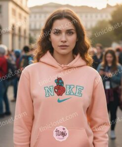 Upside Down Spiderman Embroidered Crewneck, Marvel Embroidered Tee, Bestie Matching Shirts 1 Upside Down Spiderman Embroidered Crewneck, Marvel Embroidered Tee, Bestie Matching Shirts (2)