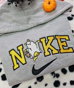 Winnie The Pooh Boo Ghost Halloween Embroidered Sweatshirt, Cute Pooh Bear Spooky Season Hoodie, Disney Trick Or Treat Shirt (2)