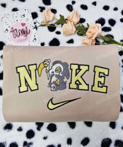 Cubone Grim Reaper Embroidered Pokemon Shirt, Halloween Anime Hoodie, Spooky Crewneck Gift (1)