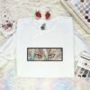 Senku Ishigami Eyes Embroidered Shirt, Dr Stone Embroidered Hoodie, Anime Embroidered Sweatshirt 2
