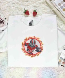 Ant Man Embroidered Shirt, Superhero Embroidered Hoodie, Marvel Movie Embroidered Sweatshirt (3)