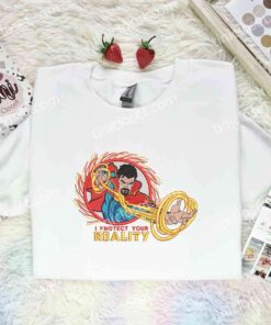 Dr Strange Embroidered Shirt, Superhero Embroidered Hoodie, Marvel Movie Embroidered Sweatshirt (1)