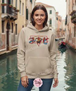Spider Man No Way Home Embroidered Hoodie, Three Spideys Multiverse Sweatshirt, Custom Marvel Hero Gift for Him (2)