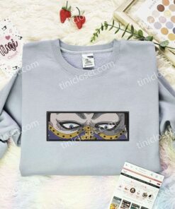 Karasu Eyes Embroidered Shirt, One Piece Embroidered Hoodie, Anime Embroidered Sweatshirt (1)