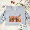 Portgas D Ace Embroidered Shirt, One Piece Embroidered Hoodie, Anime Embroidered Sweatshirt