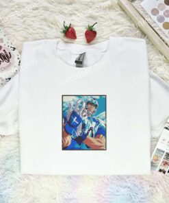 Seijuro Shin Embroidered Shirt, Eyeshield 21 Embroidered Hoodie, Anime Embroidered Sweatshirt (2)