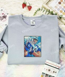 Seijuro Shin Embroidered Shirt, Eyeshield 21 Embroidered Hoodie, Anime Embroidered Sweatshirt (3)