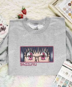 Shizuku Eyes Embroidered Shirt, Hunter x Hunter Embroidered Hoodie, Anime Embroidered Sweatshirt (1)