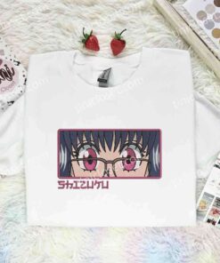 Shizuku Eyes Embroidered Shirt, Hunter x Hunter Embroidered Hoodie, Anime Embroidered Sweatshirt (2)