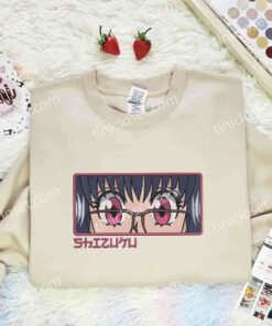 Shizuku Eyes Embroidered Shirt, Hunter x Hunter Embroidered Hoodie, Anime Embroidered Sweatshirt (3)