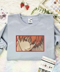 Takumi Usui Embroidered Shirt, Kaichou Wa Maid Sama Embroidered Hoodie, Anime Embroidered Sweatshirt (4)