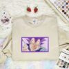 Vegeta Saiyan Embroidered Shirt, Dragon Ball Embroidered Hoodie, Anime Embroidered Sweatshirt