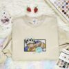 Trafalgar Law Power Embroidered Shirt, One Piece Embroidered Hoodie, Anime Embroidered Sweatshirt