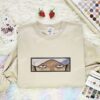 Trafalgar Law Eyes Embroidered Shirt, One Piece Embroidered Hoodie, Anime Embroidered Sweatshirt
