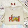 Tohru Embroidered Shirt, Miss Kobayashi’s Dragon Maid Embroidered Hoodie, Anime Embroidered Sweatshirt