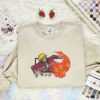 Sanji Fire Trample Embroidered Shirt, One Piece Embroidered Hoodie, Anime Embroidered T-Shirt