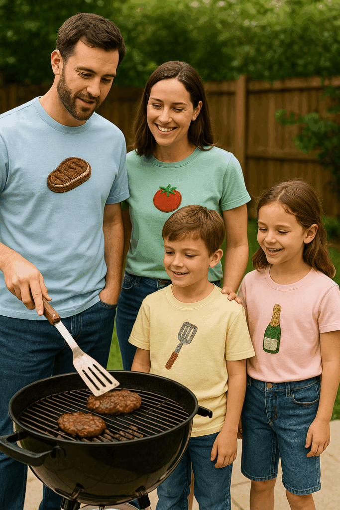 Embroidered shirts allow you to look relaxed yet radiant even at dinner gathering.