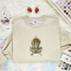 Norman Emma Ray Embroidered Shirt, The Promised Neverland Embroidered Hoodie, Anime Embroidered T-Shirt