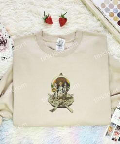 Norman Emma Ray Embroidered Shirt, The Promised Neverland Embroidered Hoodie, Anime Embroidered T Shirt (2)