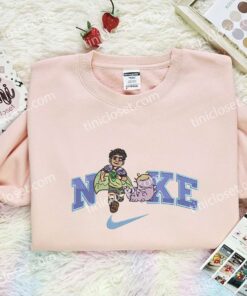 Elio And Glordon Embroidered Shirt, Pixar Elio Embroidered Hoodie, Disney Characters Embroidered T Shirt (1)