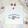 Alolan Ninetalab Embroidered Shirt, Pokemon Embroidered Hoodie, Anime Embroidered Sweatshirt