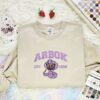 Arbok Embroidered Shirt, Pokemon Embroidered Hoodie, Anime Embroidered Sweatshirt