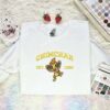 Chimchar Embroidered Shirt, Pokemon Embroidered Hoodie, Anime Embroidered Sweatshirt