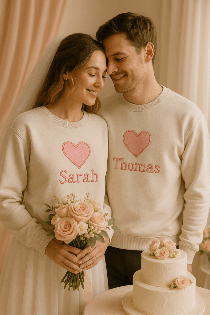Valentine embroidered shirts bring warmth and sincerity back into Valentine’s fashion.