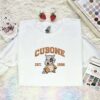 Cubone Embroidered Shirt, Pokemon Embroidered Hoodie, Anime Embroidered Sweatshirt